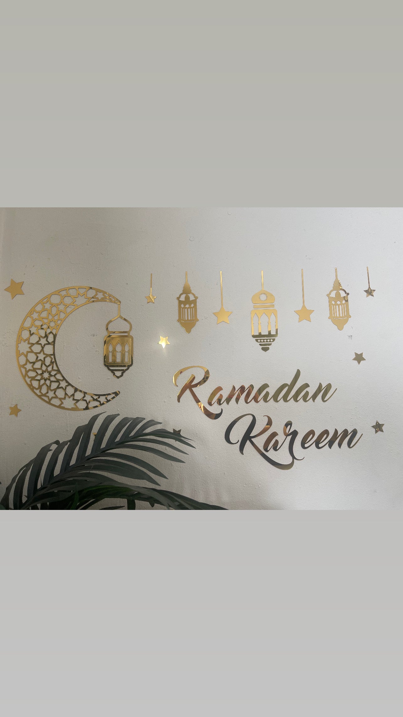 Ramadan Kareem wall acrylic